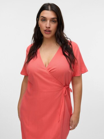 Vero Moda Curve Dress 'VMMymilo' in Orange
