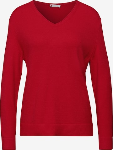 STREET ONE Pullover in Rot: Vorderseite