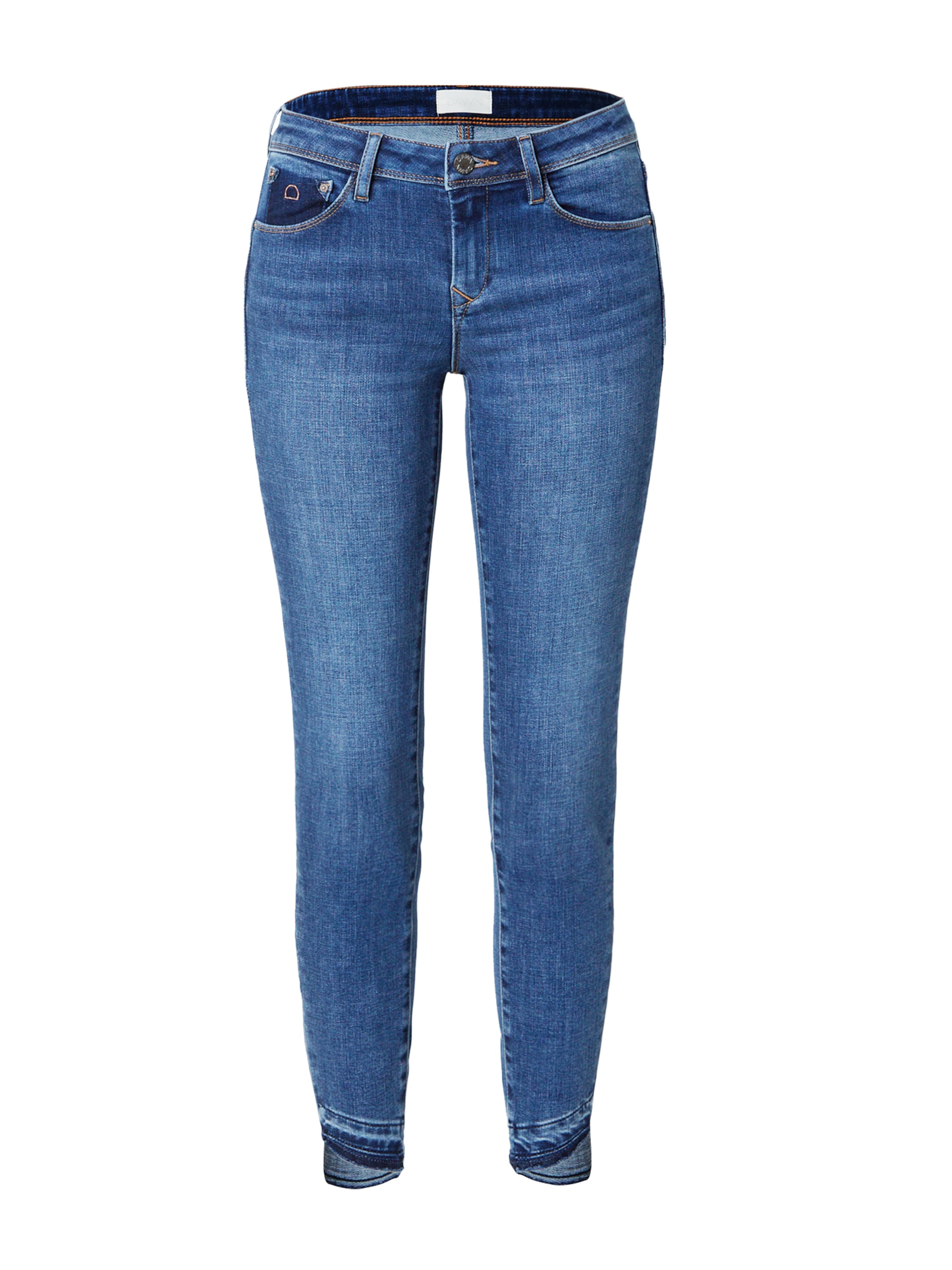 Dawn - Skinny Vaquero 'MID SUN' en azul: frente