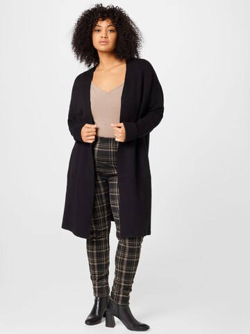 Tom Tailor Women + Knit Cardigan in Black: front