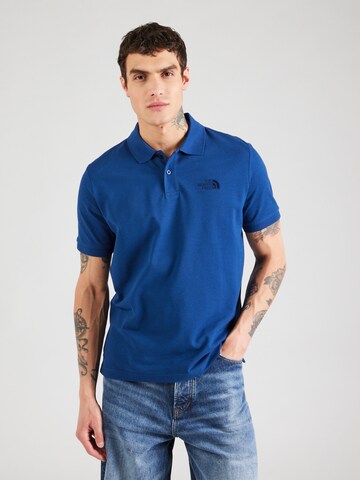 Maglietta 'ESSENTIAL' di THE NORTH FACE in blu: frontale