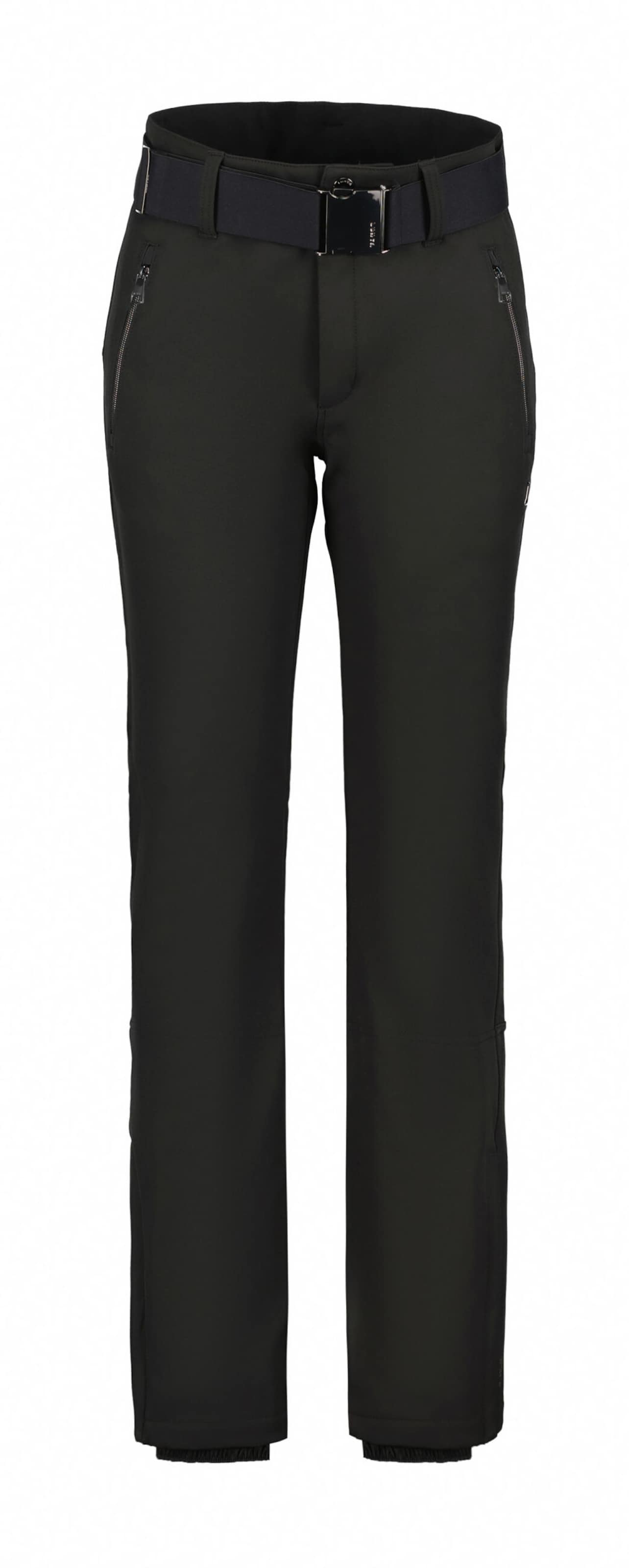 LUHTA Slimfit Spodnie outdoor &#x27;Joentaus&#x27; w kolorze czarny: przód