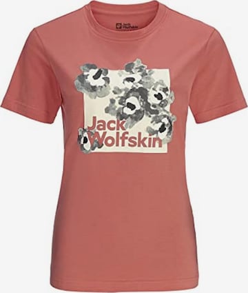 JACK WOLFSKIN Performance Shirt in Pink: front