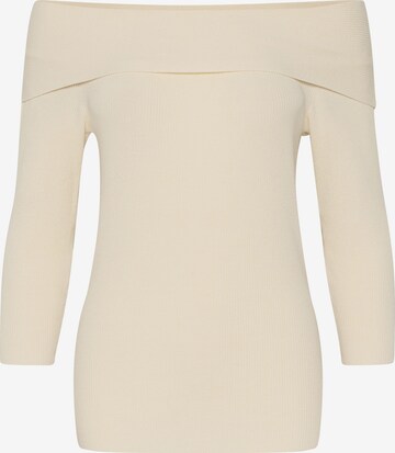 Pullover 'Indianna' di SOAKED IN LUXURY in beige: frontale