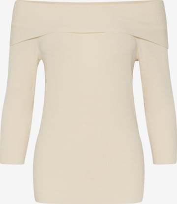 Pull-over 'Indianna' SOAKED IN LUXURY en beige : devant