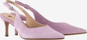 Högl Slingback Pumps 'Boulevard' in Purple