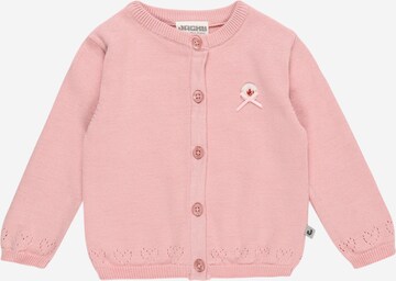 JACKY Knit Cardigan in Pink: front