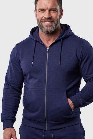 Men Plus Joggingpak in Blauw