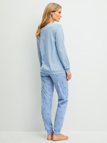 CALIDA Pyjama värissä sininen