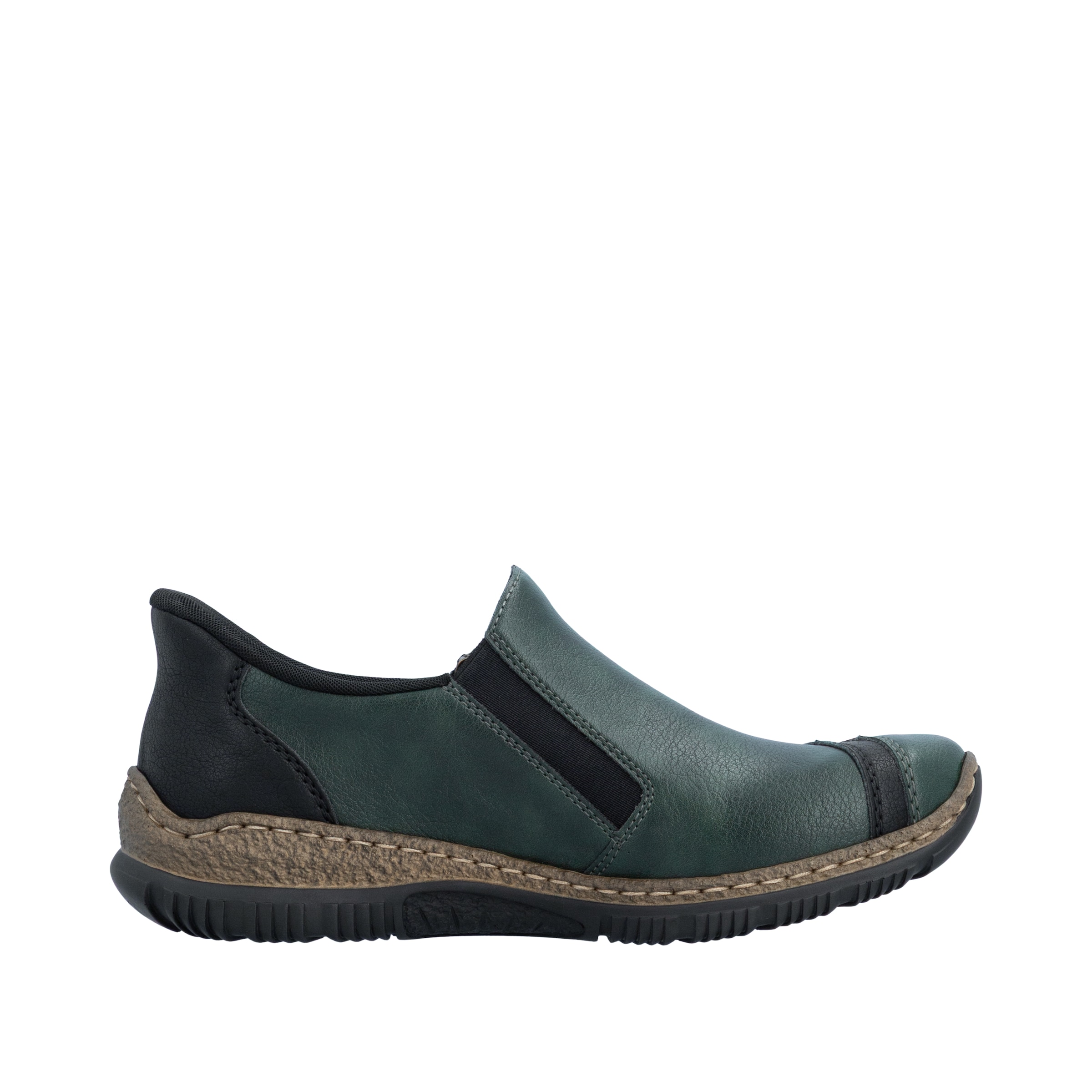Chaussure basse Rieker en vert