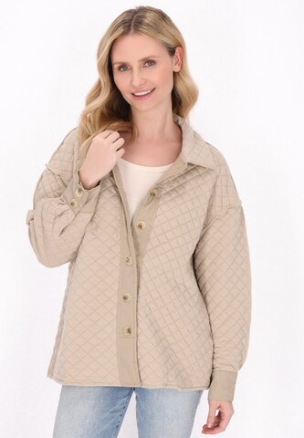 Usha Between-season jacket in Beige: front