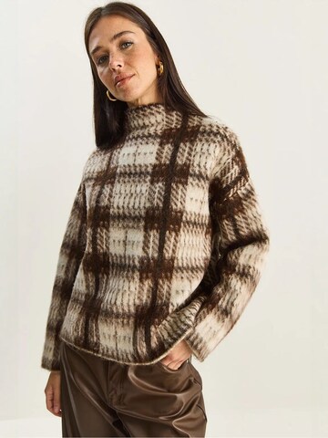 Bianco Lucci Sweater 'Pullover' in Beige