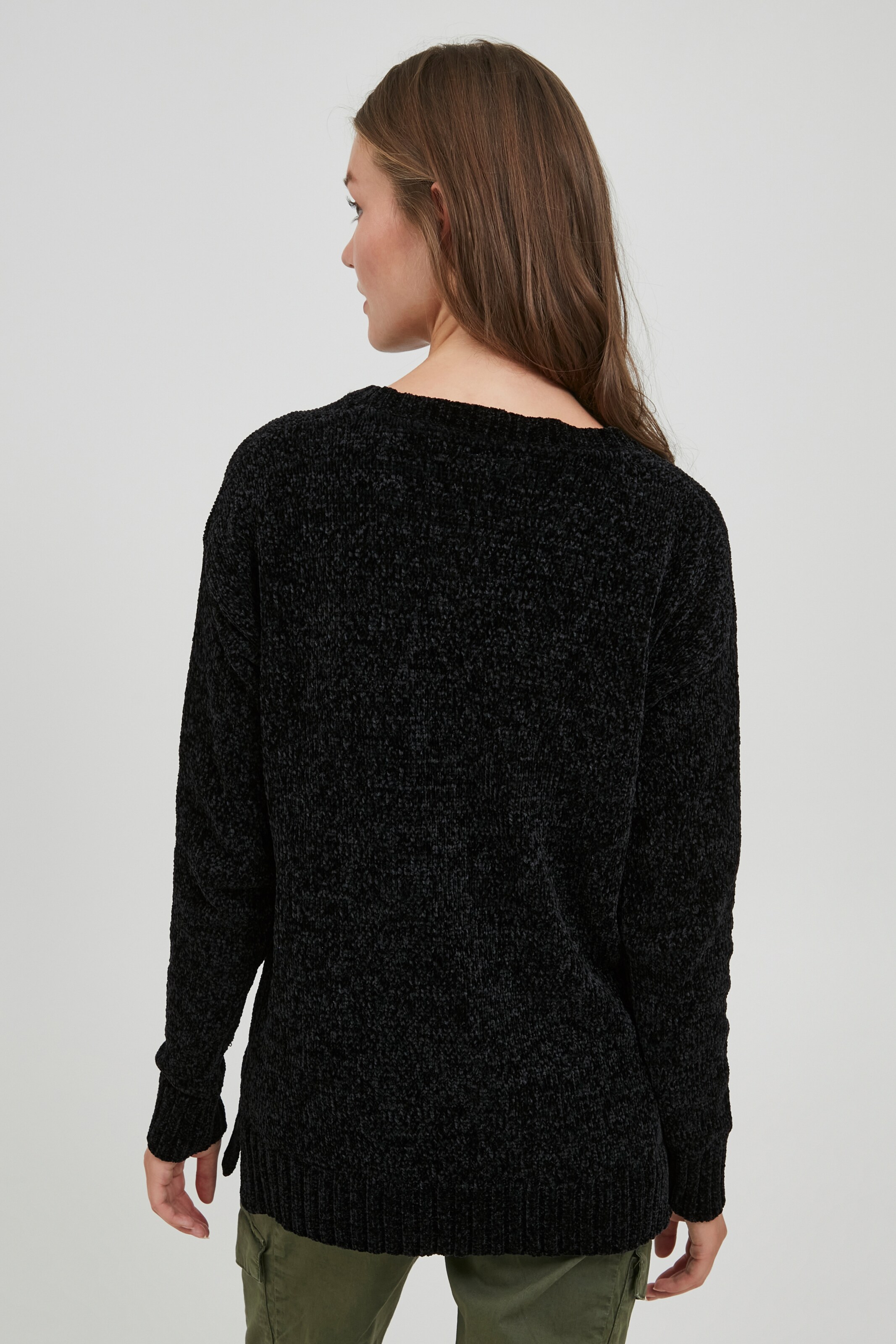 Frauen Pullover & Strick Oxmo Pullover 'Elvina' in Schwarz - MK15256 Frauen Pullover & Strick Oxmo Pullover 'Elvina' in Schwarz - MK15256