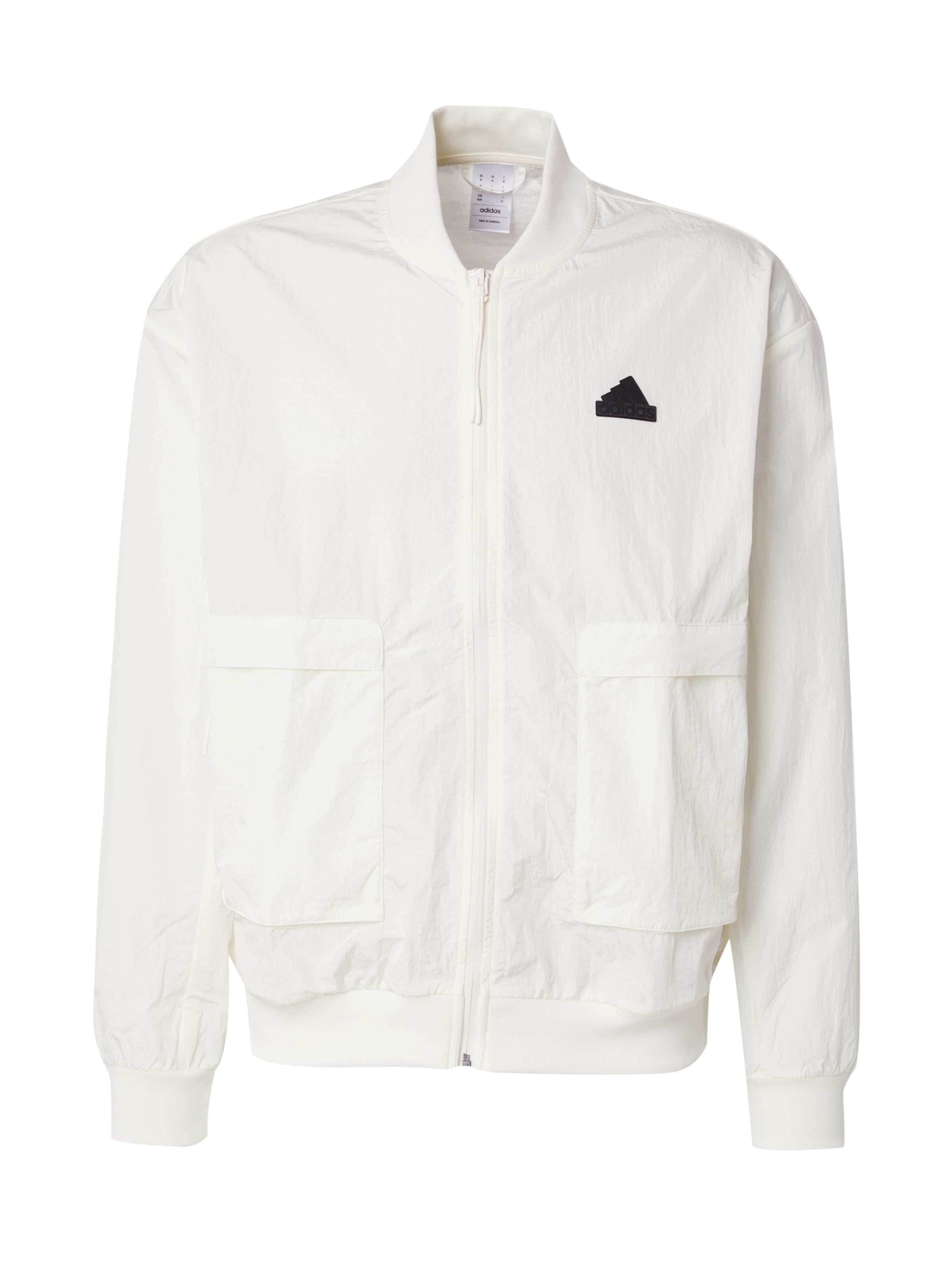 ADIDAS SPORTSWEAR Spordijope 'City Escape', värv valge: eest vaates