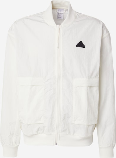 ADIDAS SPORTSWEAR Urheilutakki 'City Escape' värissä musta / valkoinen, Tuotenäkymä