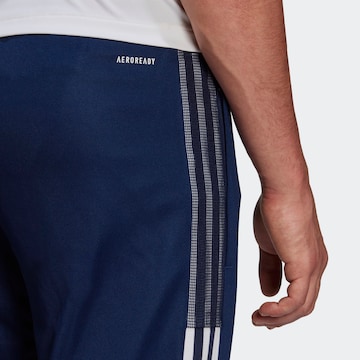 ADIDAS SPORTSWEAR Zwężany krój Spodnie sportowe 'Tiro 21 ' w kolorze niebieski