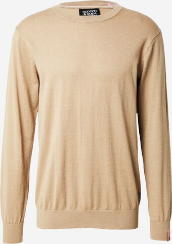 Pullover di SCOTCH & SODA in beige: frontale