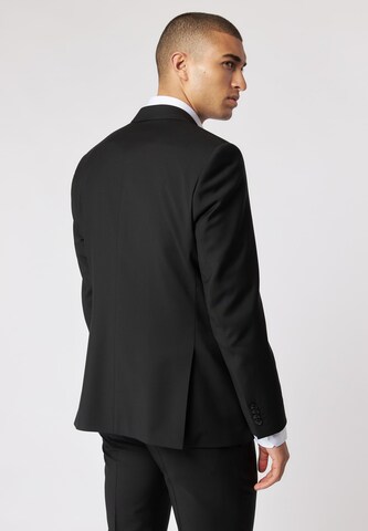 Coupe slim Veste de costume ROY ROBSON en noir