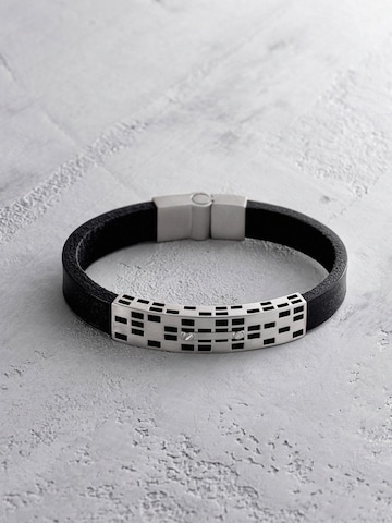 Braccialetto 'LEADER' di REYTEL in argento: frontale