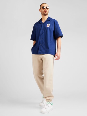 ADIDAS ORIGINALS Comfort fit Overhemd 'OLL' in Blauw