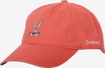 Casquette 'Capslab Looney Tunes' Capslab en orange : devant