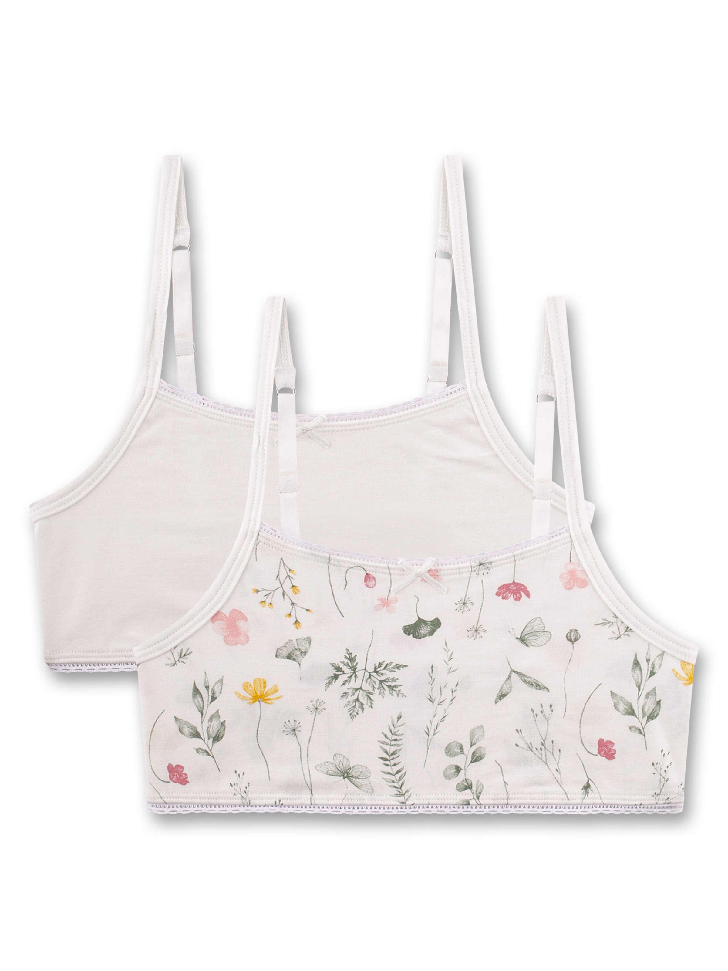 Bustino Reggiseno di Sanetta in beige: frontale