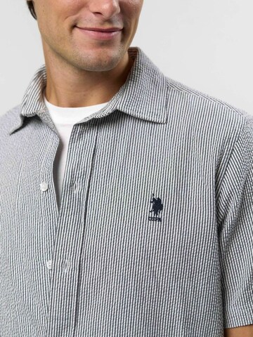 U.S. POLO ASSN. Pohodlné nošení Košile ' Charli Shirt ' – modrá