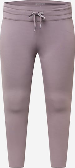 Pantaloni sport Esprit Sport Curvy pe gri taupe, Vizualizare produs