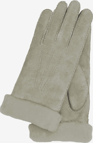 KESSLER Full Finger Gloves 'Ilvy' in Grey: front