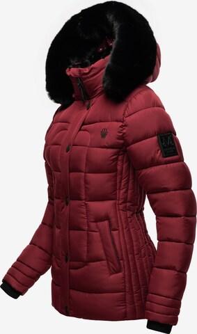 MARIKOO Winter jacket 'Qesraa' in Red