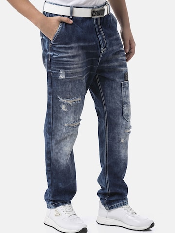 CIPO & BAXX Loosefit Jeans 'CD907' in Blauw