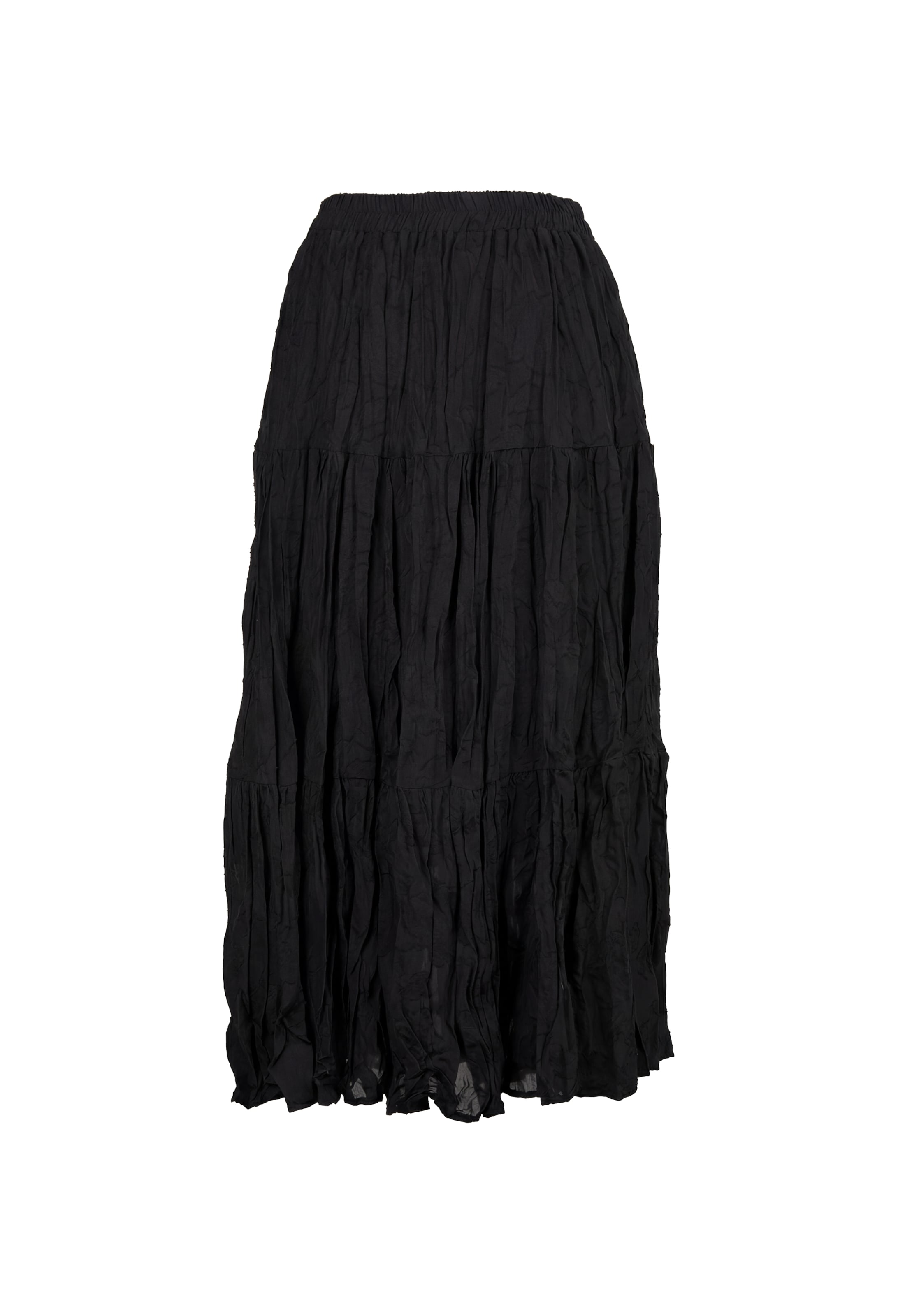 IZIA - Saia em preto: frente