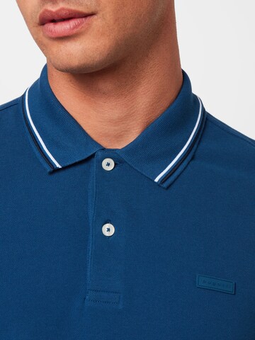bugatti - Ajuste regular Camiseta en azul