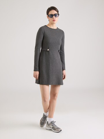 ABOUT YOU Gebreide jurk 'Manja' in Grijs: voorkant