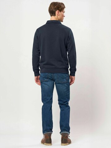Pulover ' UMDag ' de la U.S. POLO ASSN. pe albastru: spate