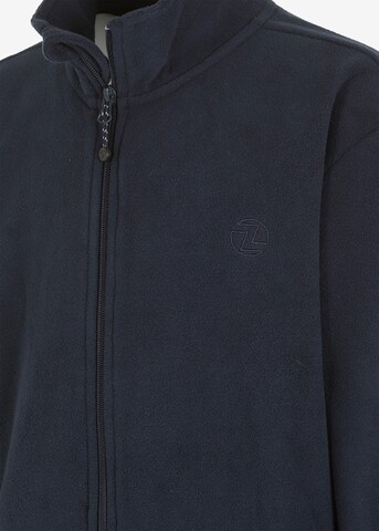 ZigZag Fleece jas 'Zap' in Blauw