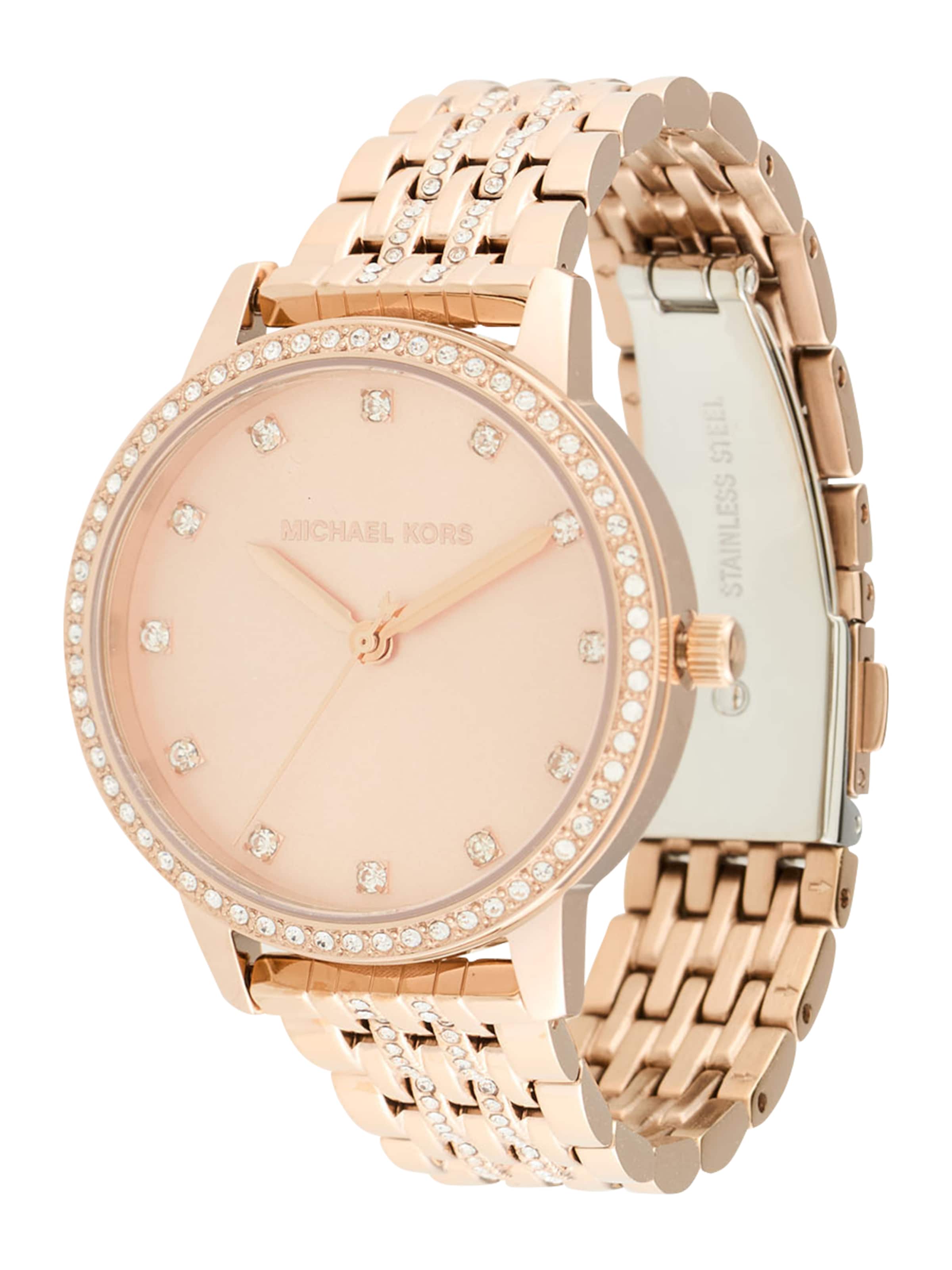 MICHAEL Michael Kors Analogna ura 'MELISSA' | zlata barva: sprednja stran