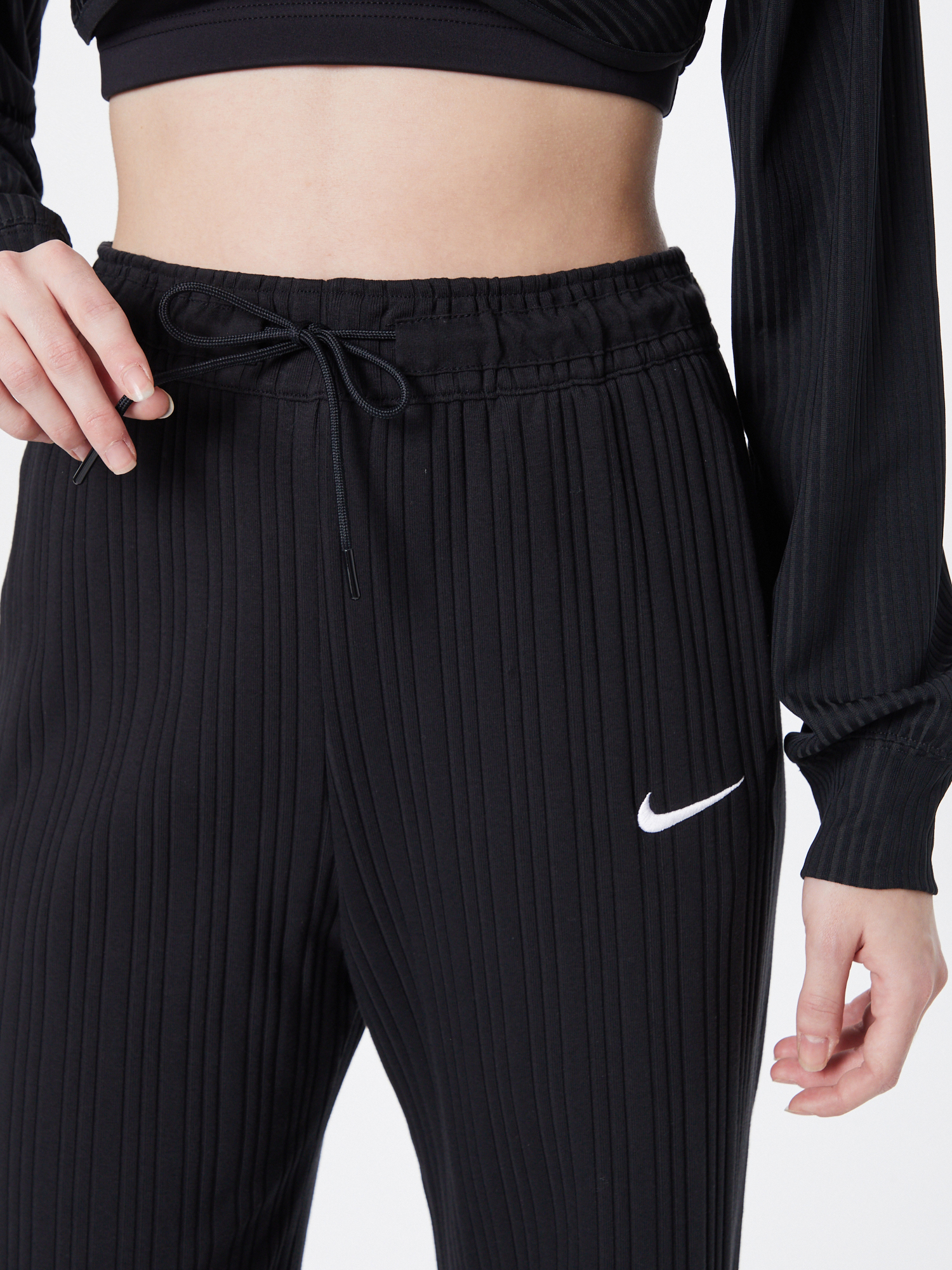 dCPVk Kobiety Nike Sportswear Spodnie w kolorze Czarnym 
