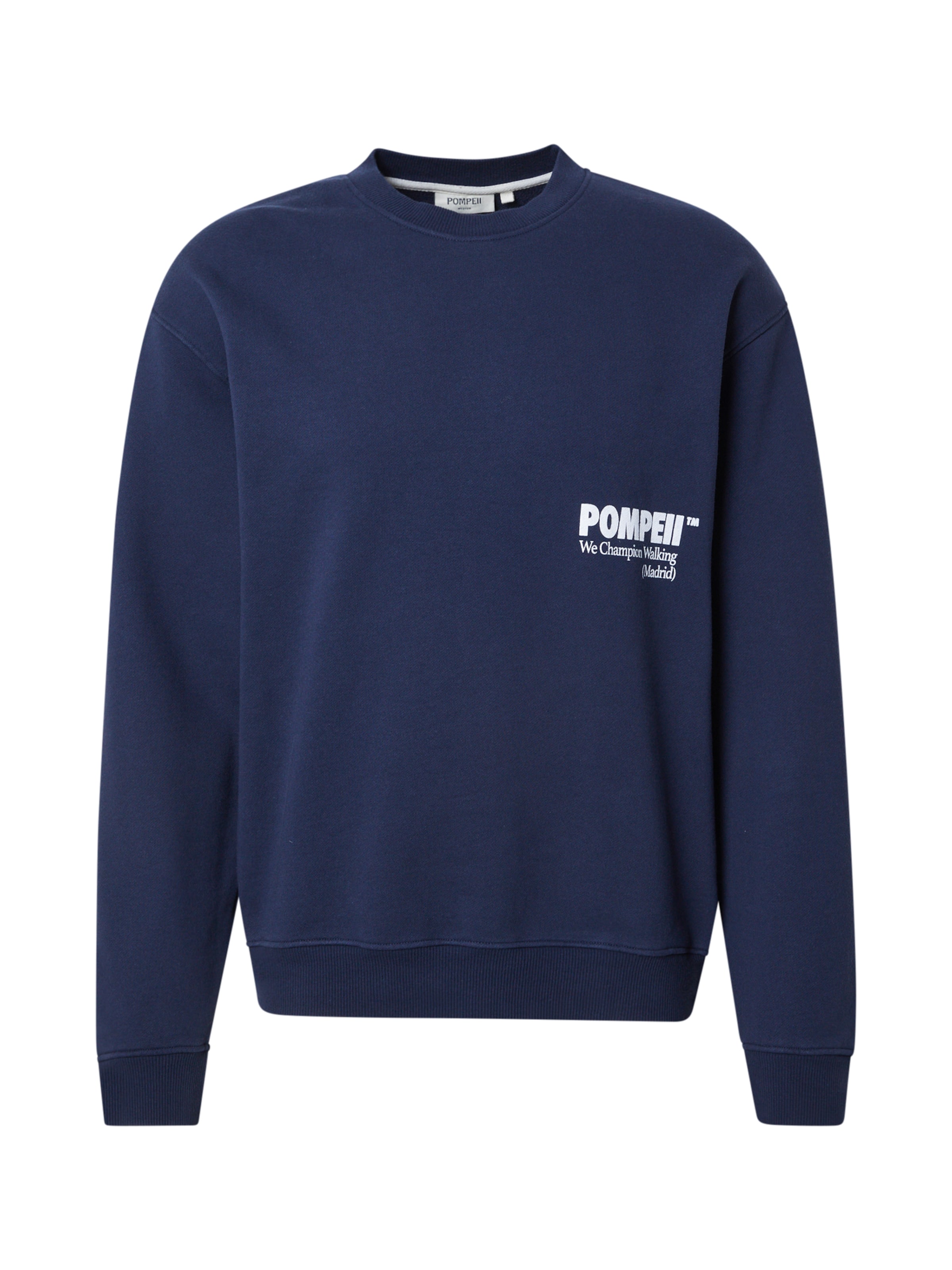 POMPEII Свитшот 'POMPEII' в Синий: спереди