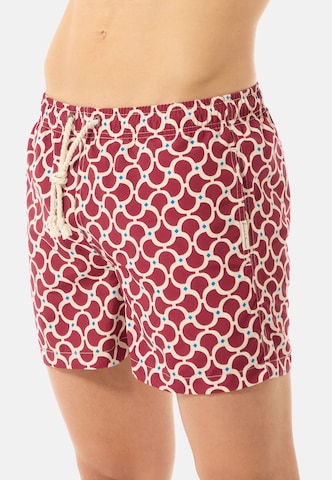 Gassa d'Amante Badeshorts 'Nora' in Rot