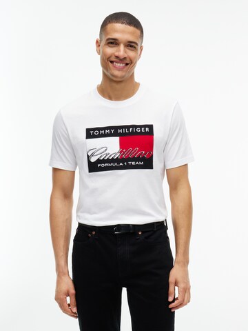 TOMMY HILFIGER - Camiseta en blanco: frente