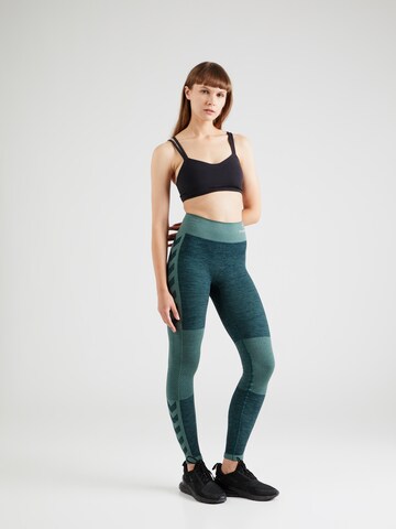 Hummel Skinny Sports trousers in Green