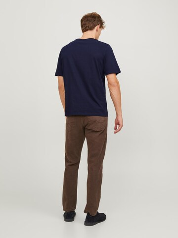 T-Shirt 'PAULOS' JACK & JONES en bleu