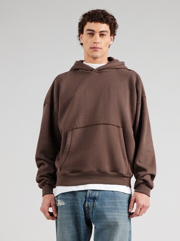 HOLLISTER Свитшот в Коричневый: спереди