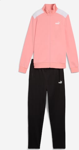 Survêtement PUMA en rose : devant