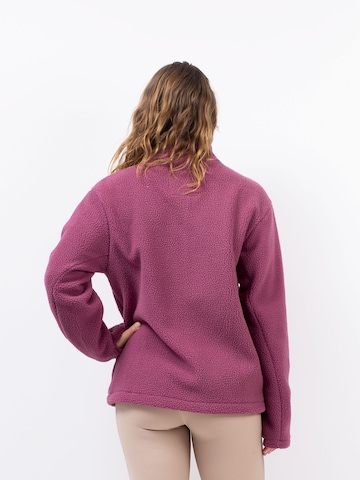 Eivy Athletic fleece jacket in Pink