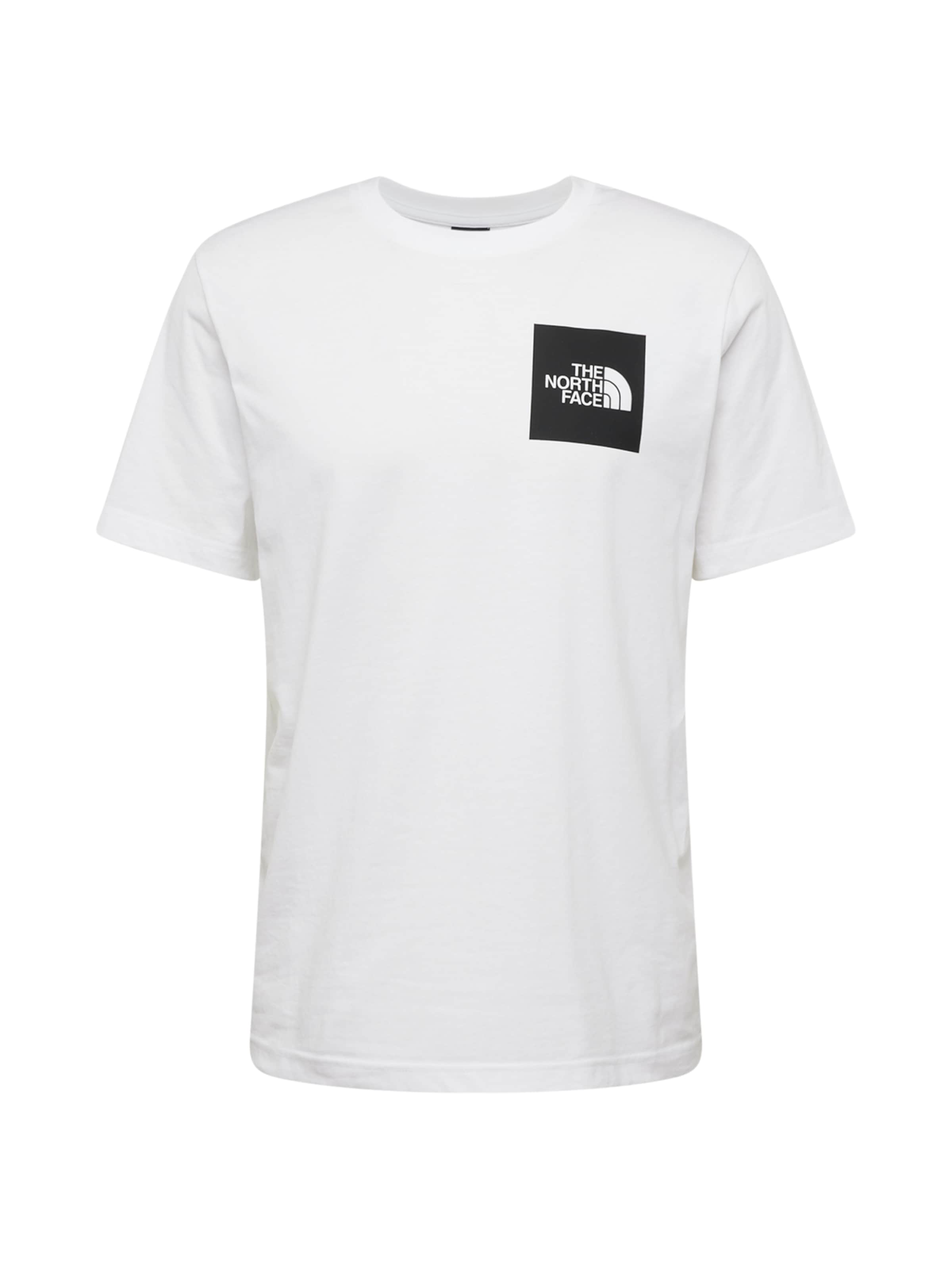 THE NORTH FACE T-shirt i vit: framsida