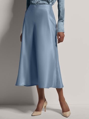 Jupe MADELEINE en bleu : devant