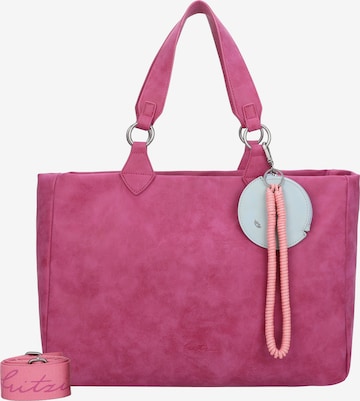 Fritzi aus Preußen Shopper 'Izzy Vintage' in Lila: Vorderseite