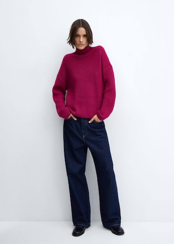MANGO Sweater 'Joan' in Purple